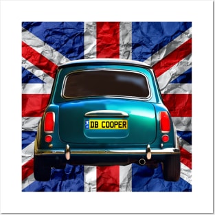 Mini Cooper Back Side Posters and Art